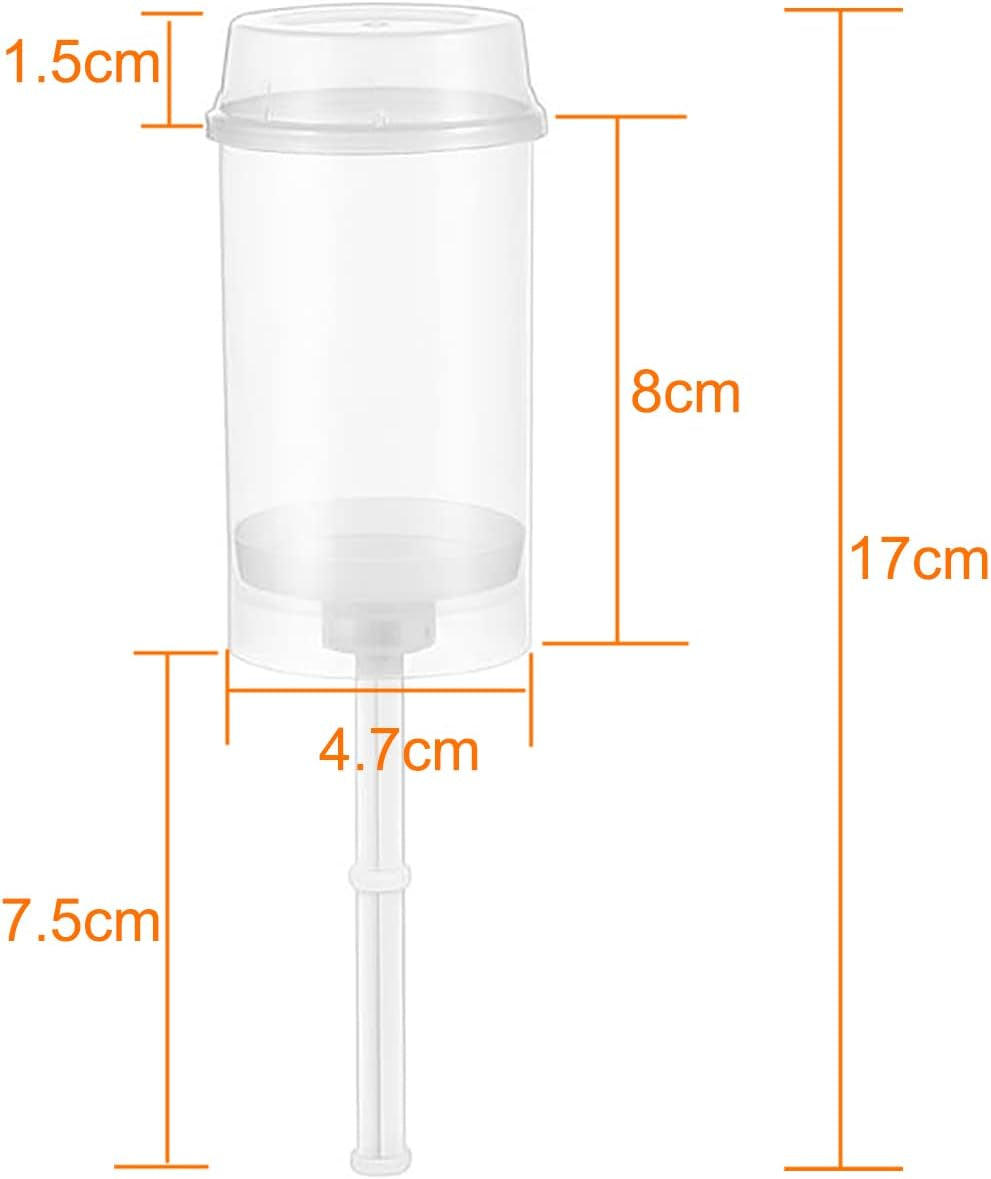 Cake Push Pop Containers: 10 Pack Cake Push Pops with Lids for Cupcake Confetti Homemade Ice Cream Desserts (10)